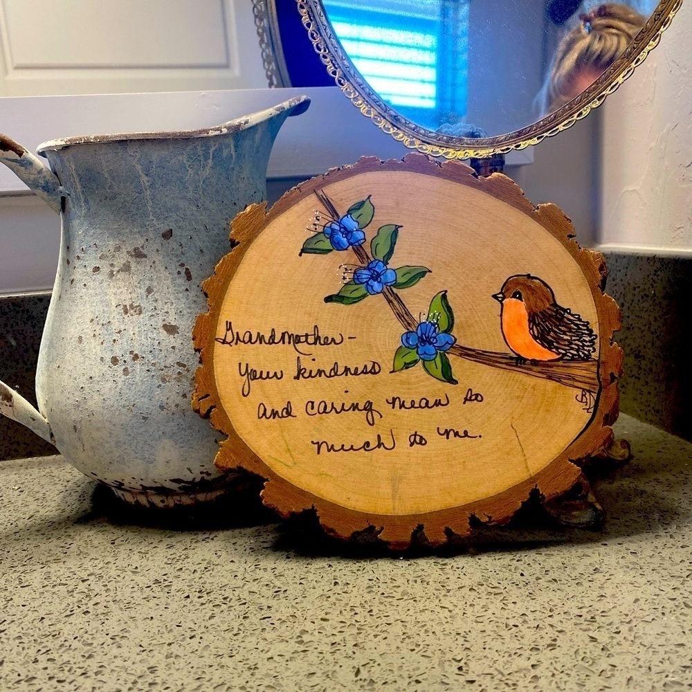 Hand Painted Grandmother Appreciation sign
